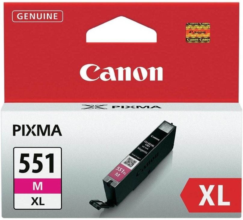 Cartridge Canon CLI-551M XL purpurová