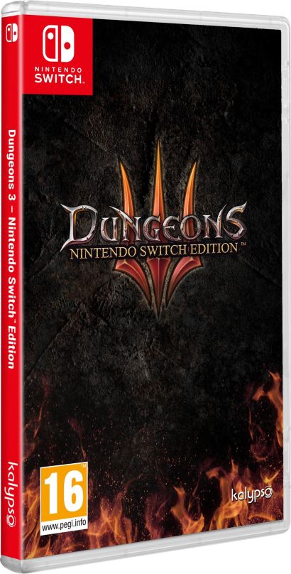 Hra na konzoli Dungeons 3 - Nintendo Switch