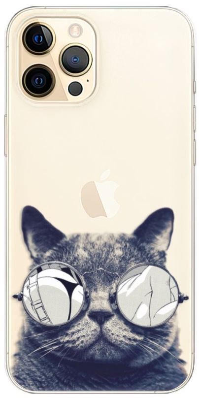 Kryt na mobil iSaprio Crazy Cat 01 pro iPhone 12 Pro
