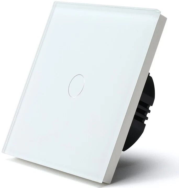 Vypínač iQtech Millennium, WiFi 1x NoN vypínač Smartlife, bílý