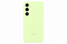 Kryt na mobil Samsung Galaxy S24+ Silikonový zadní kryt Light Green