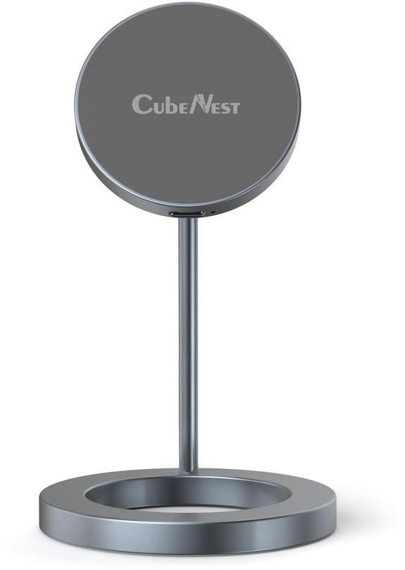 Nabíjecí stojánek PowerCube CubeNest S111 bezdrátová magnetická nabíječka s podporou uchycení MagSafe