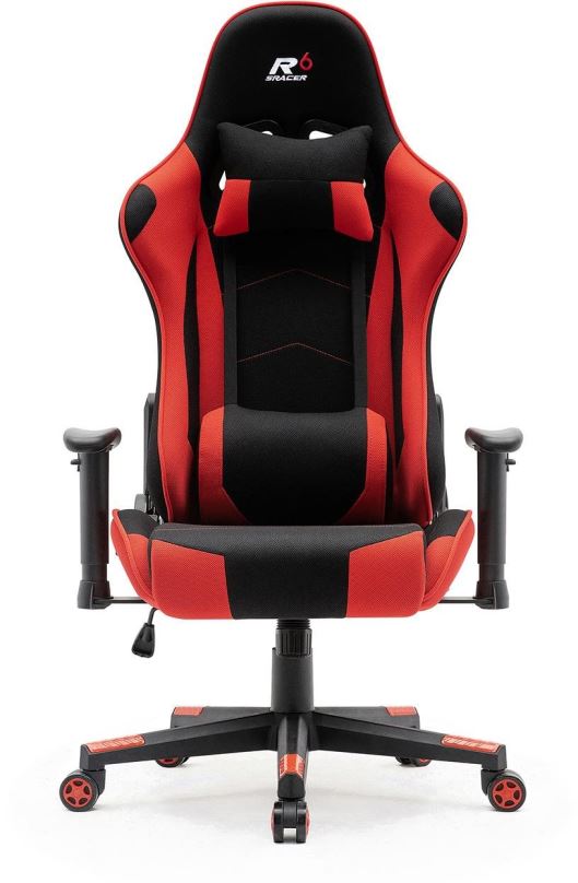 Herní židle SRACER R6 černá-červená
