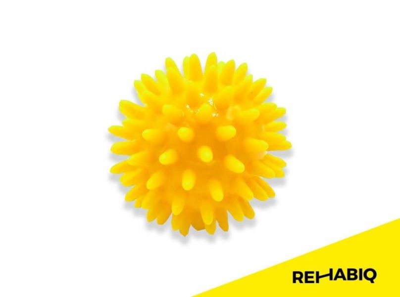 Masážní míč Rehabiq Masážní míček ježek žlutý, 6 cm