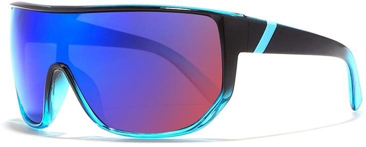 Sluneční brýle KDEAM Glendale 6 Black & Blue / Multicolor