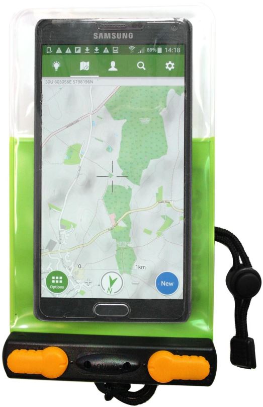 Vodotěsné pouzdro Aquasac Phone Case (Green)