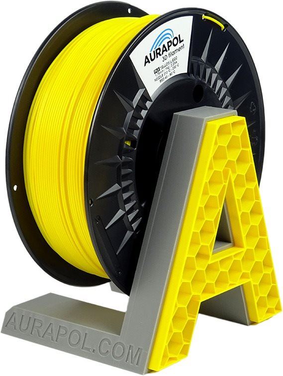 Filament AURAPOL PLA 3D Filament L-EGO Žlutá 1 kg 1,75 mm AURAPOL