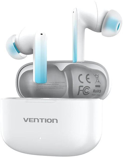 Bezdrátová sluchátka Vention Elf Earbuds E04 White