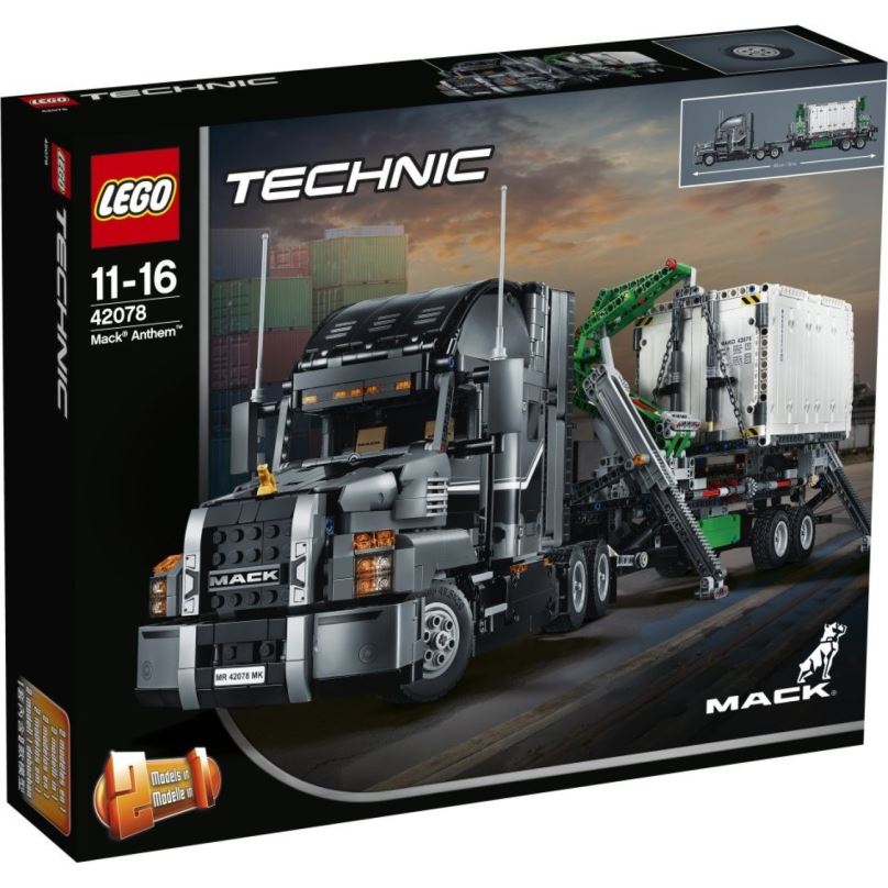 Stavebnice LEGO Technic 42078 Mack náklaďák