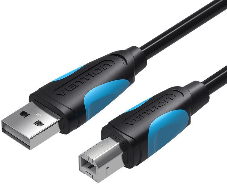 Datový kabel Vention USB-A -> USB-B Print Cable 1m Black