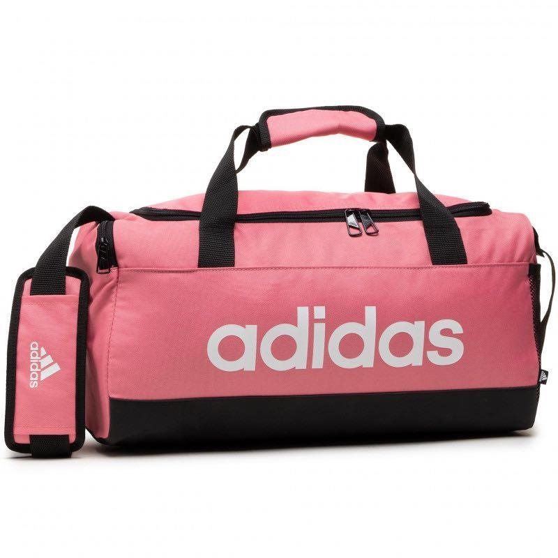 Taška přes rameno Adidas Linear Duffel S růžová