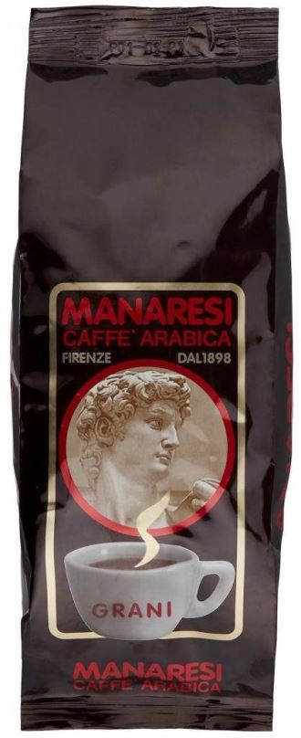 Káva Manaresi Marrone, zrnková káva, 500g.
