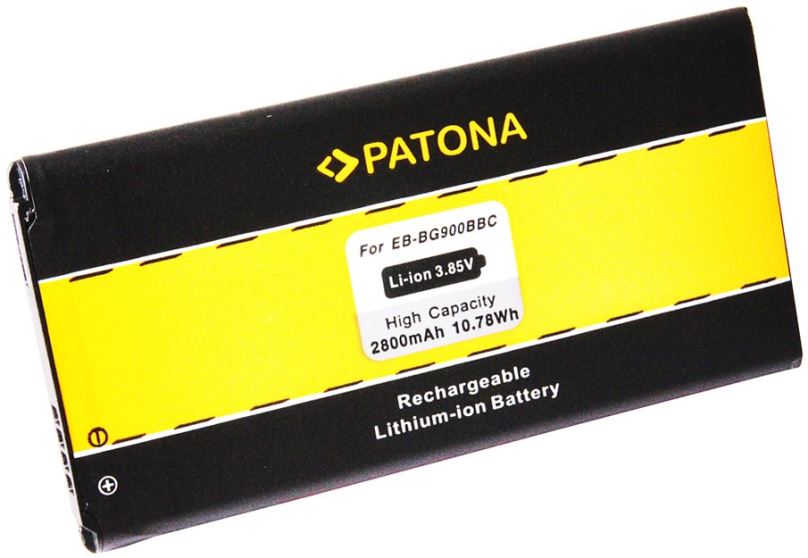 Baterie pro mobilní telefon PATONA pro Samsung S5 GT- I9600 2800mAh 3,7V Li-Ion