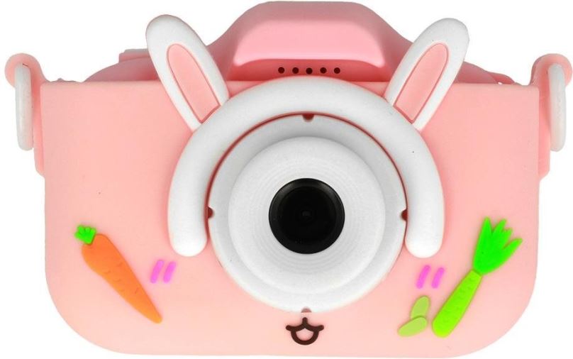 Dětský fotoaparát MG C10 Rabbit dětský fotoaparát, růžový