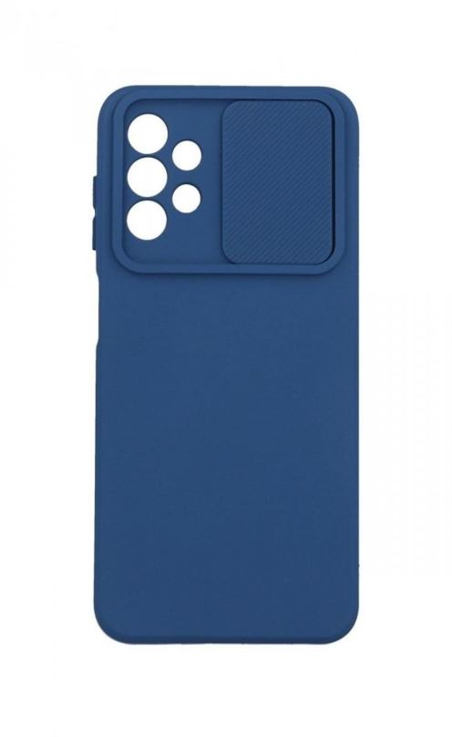 Pouzdro na mobil TopQ Kryt Camshield Soft Samsung A13 tmavě modrý 84505