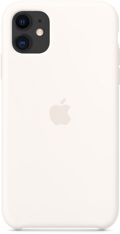 Kryt na mobil Apple iPhone 11 Silikonový kryt bílý