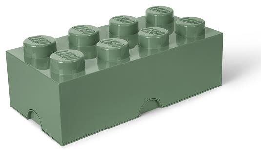Úložný box LEGO úložný box 250 x 500 x 180 mm - army zelená