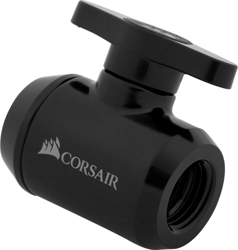 Fitting Corsair XF AF ball valve - černý