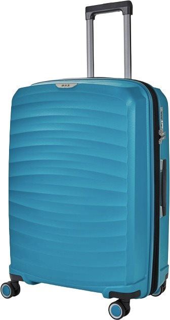 Cestovní kufr ROCK TR-0212/3-M PP - modrá