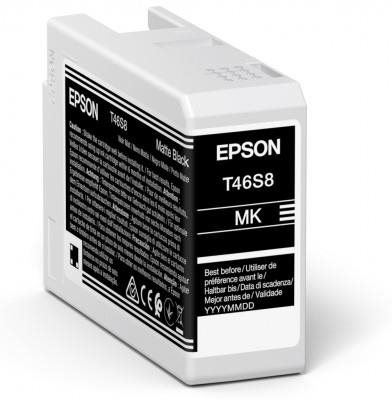 Cartridge Epson Singlepack Matte Black T46S8 UltraChrome Pro 10 ink 25ml