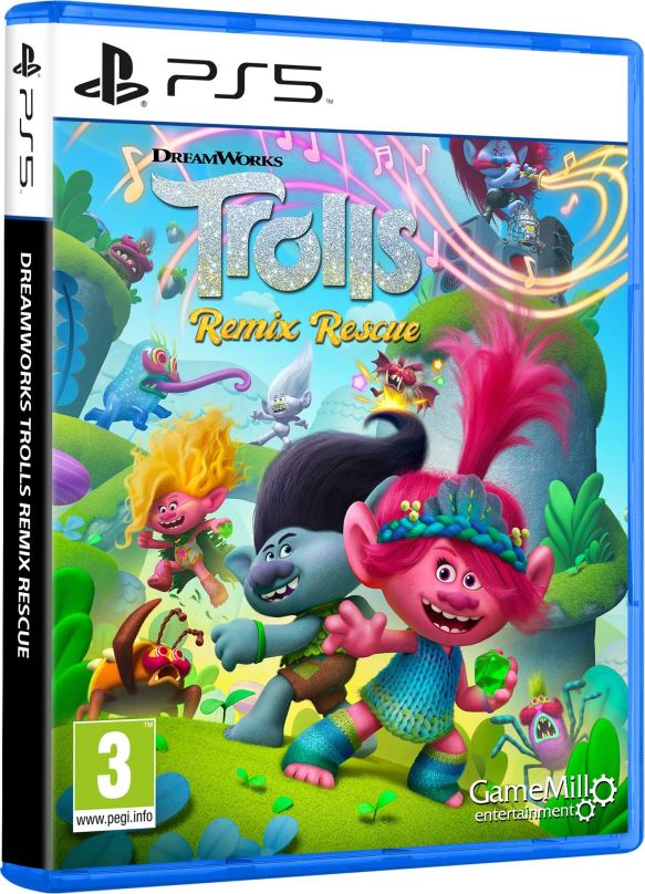 Hra na konzoli DreamWorks Trolls Remix Rescue - PS5