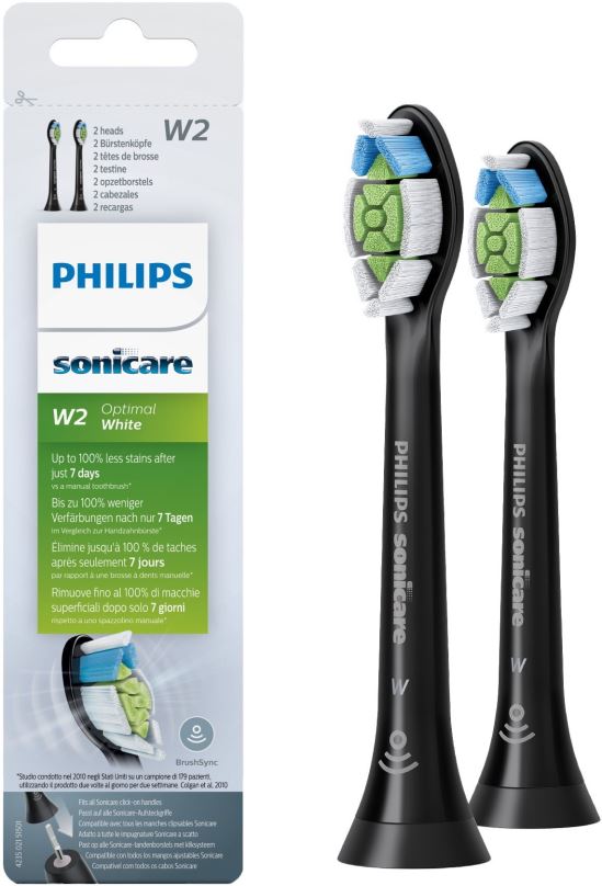 Náhradní hlavice k zubnímu kartáčku Philips Sonicare Optimal White HX6062/13, 2 ks