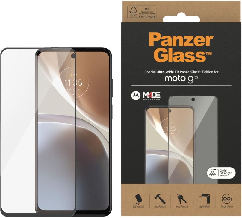 Ochranné sklo PanzerGlass Motorola Moto G32