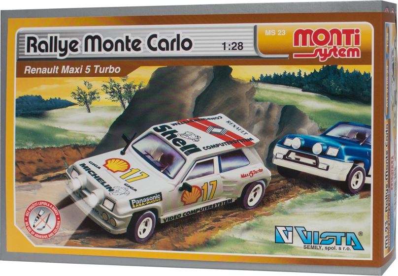 Model auta Monti System MS 23 – Rallye Monte Carlo