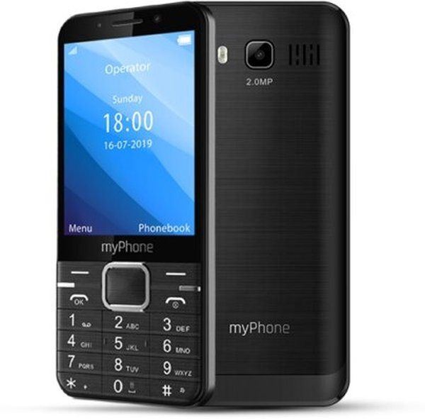 Mobilní telefon MyPhone Up černá