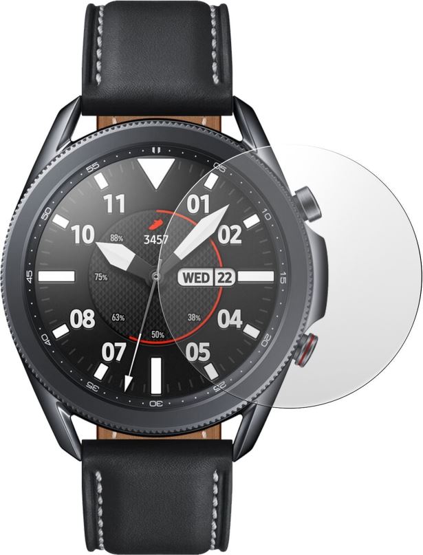 Ochranné sklo AlzaGuard FlexGlass pro Samsung Galaxy Watch 3 45mm