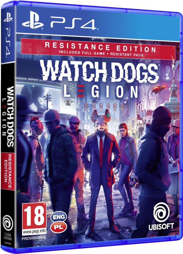Hra na konzoli Watch Dogs Legion Resistance Edition - PS4