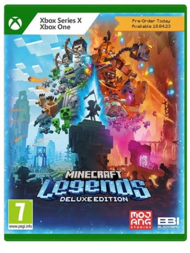 Hra na konzoli Minecraft Legends: Deluxe Edition - Xbox