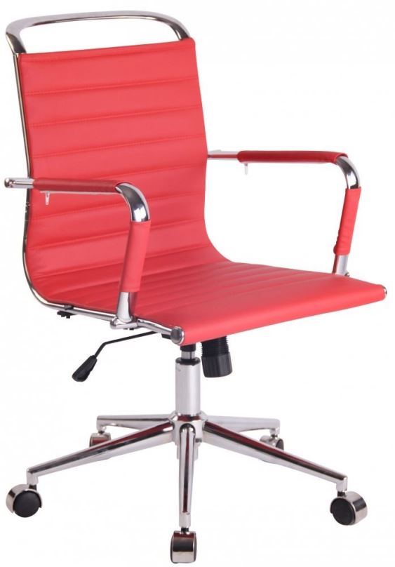 Kancelářská židle BHM GERMANY Elen červená