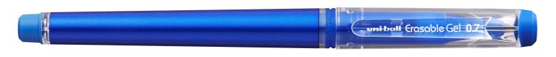 UNI UF-222-07 gumovatelné pero s víčkem Barva: Modrá