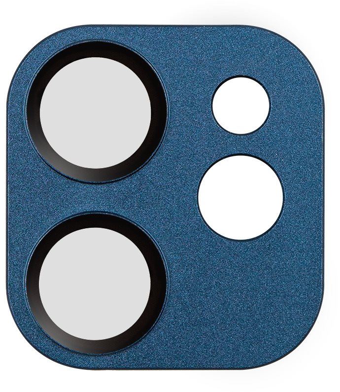 Ochranné sklo na objektiv COTEetCI sklo na fotoaparát pro Apple iPhone 12 6.1'' modré