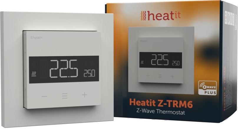 Termostat HEATIT Z-TRM6 - Bílý (RAL 9003)