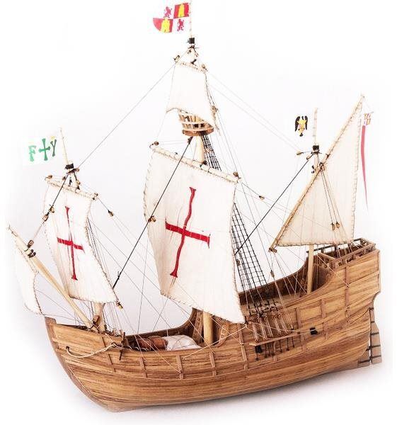 Model lodě Dušek Santa Maria 1492 1:72 kit