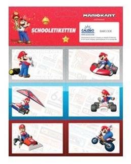 Dětské samolepky Samolepky Super Mario 18 ks