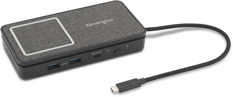 Dokovací stanice Kensington SD1700p USB-C Dual 4K Portable Docking Station with Qi Charging