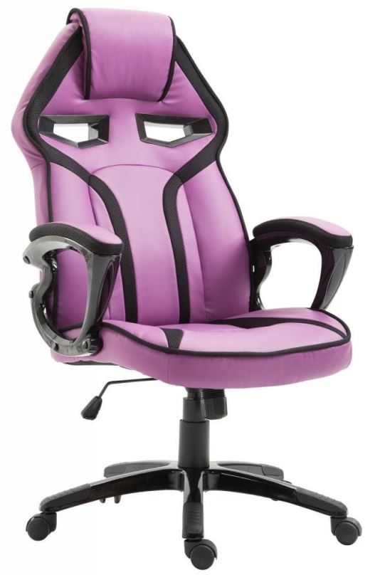 Herní židle BHM GERMANY Chicane, fialová