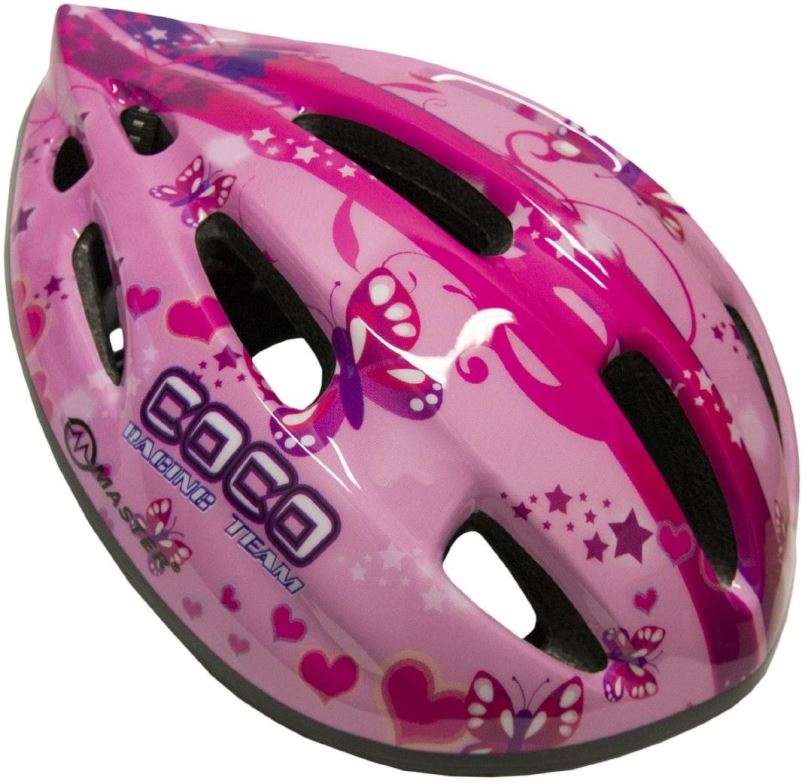 Helma na kolo Cyklo přilba MASTER Flash, M, růžová