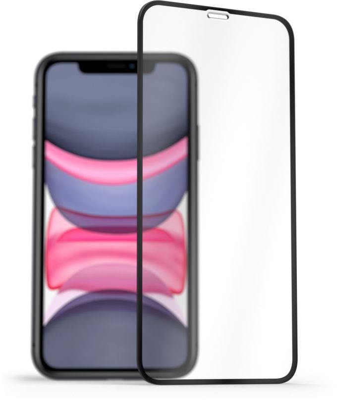 Ochranné sklo AlzaGuard 2.5D FullCover Glass Protector pro iPhone 11 / XR