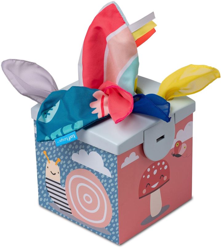 Vkládačka Taf Toys Box s šátky Koala Kimmi