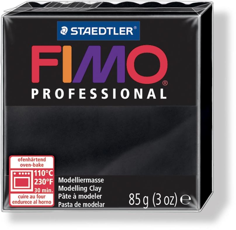 Modelovací hmota FIMO Professional 8004 85g černá