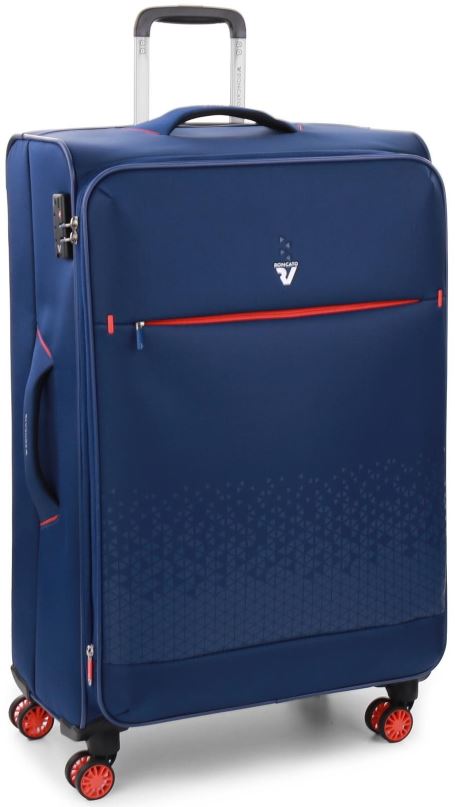Cestovní kufr Roncato CROSSLITE L, modrá