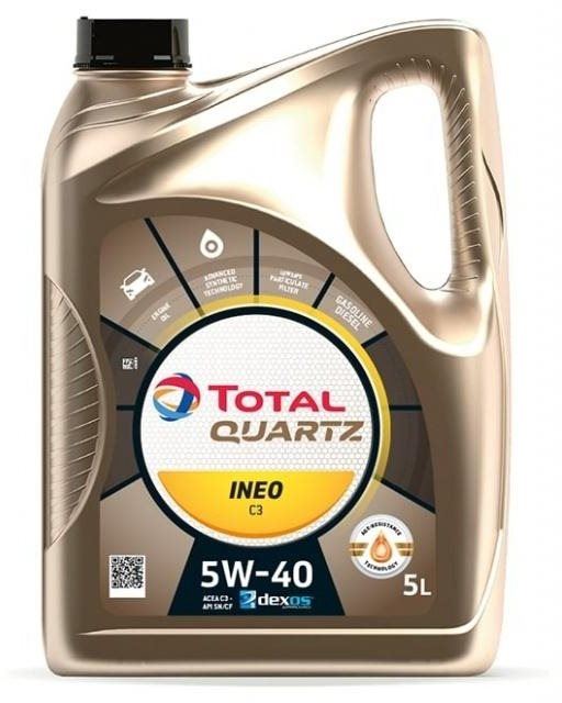Motorový olej TOTAL QUARTZ INEO C3 5W40  5l