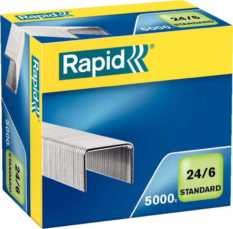 Spony do sešívačky RAPID Standard 24/6 - balení 5000 ks