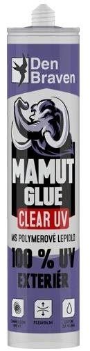 Lepidlo Den Braven Mamut Glue Clear UV