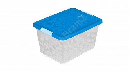 Úložný box Branq Jasmine- úložný kontejner/box s víkem 22l
