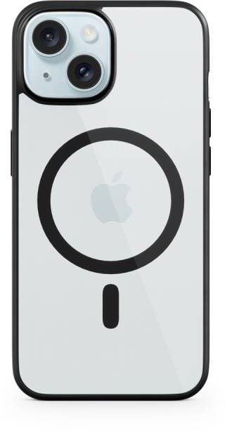 Kryt na mobil Epico Mag+ Hero kryt pro iPhone 15 s podporou MagSafe - transparentní černá